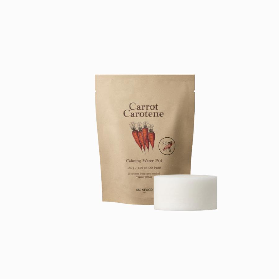 

Skin Food Carrot Carotene Calming Water Pad Refill, 135 g, 30 pads 1 piece