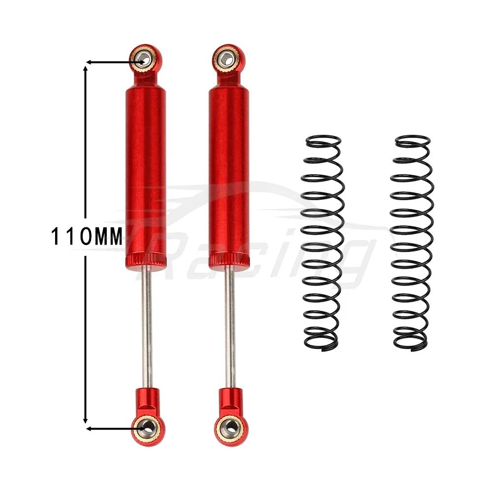 RC Car Built-in Spring 70/80/90/100/110mm Shock Absorber Damper For 1/10 RC Crawler Axial SCX10 II RBX10 Wraith TRX4 MST Redcat