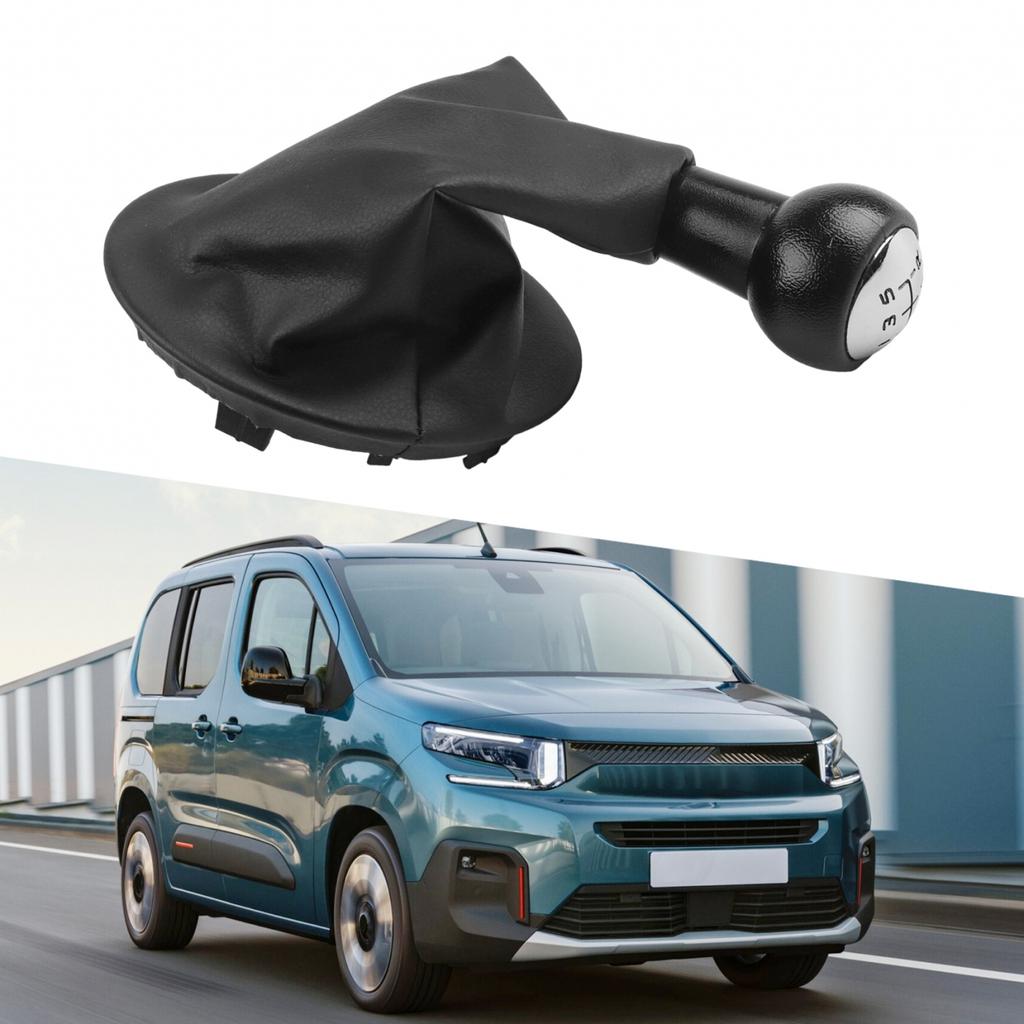 Auto Gear Shift Handle and Gaiter Cover Set for Berlingo and For C3 Models