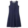 Washed Denim Sleeveless Dress