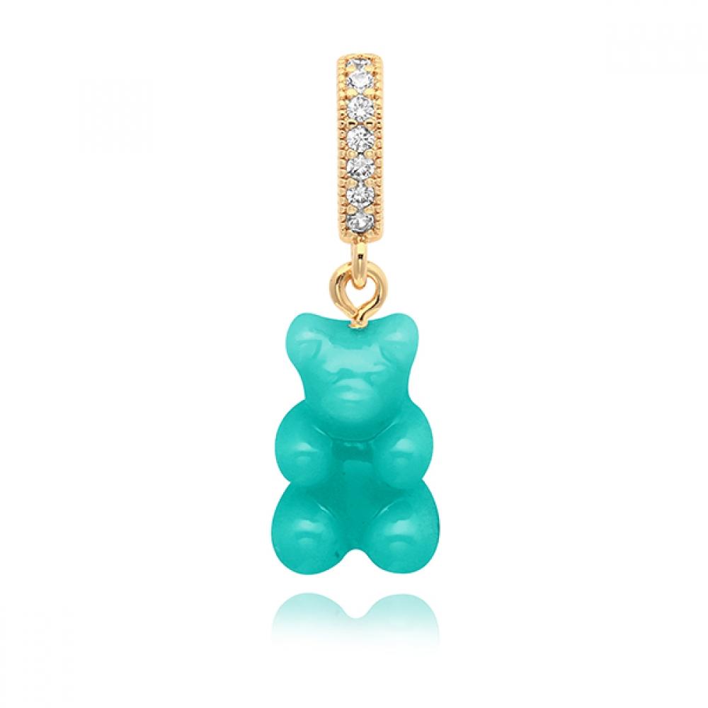 

Nostalgia Bear Mykonos Blue Pave Connector NOSTALGIA BEAR-MYKONOS BLUE-PAVE CONNECTOR