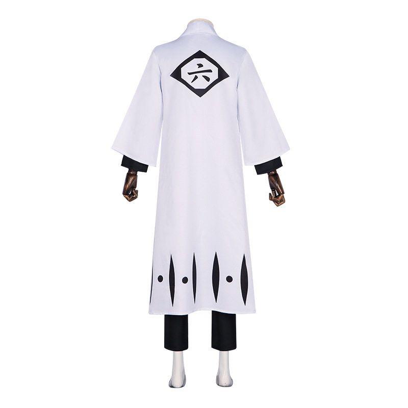 Bleach Kurosaki Ichigo Cosplay Costume Bleach Captain Ichigo Uniform Haori Set Cosplay Halloween Performance Costume