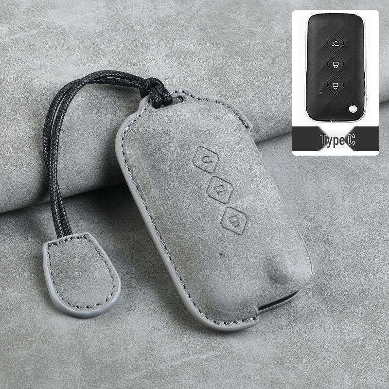 Wuling Xingguang Car Retro Key Cover for Jiachen, Xingyun, Xingchi, and Xingchen Models - Folding Accessory Shell