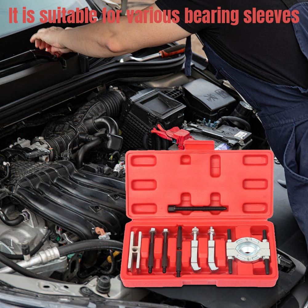 

9Pcs Bearing Extractor Suit Wear Resist Wheel Removal Tool Set Multi-Purpose Heavy Duty Gear-Box Puller Car Repair Tools China Mainland