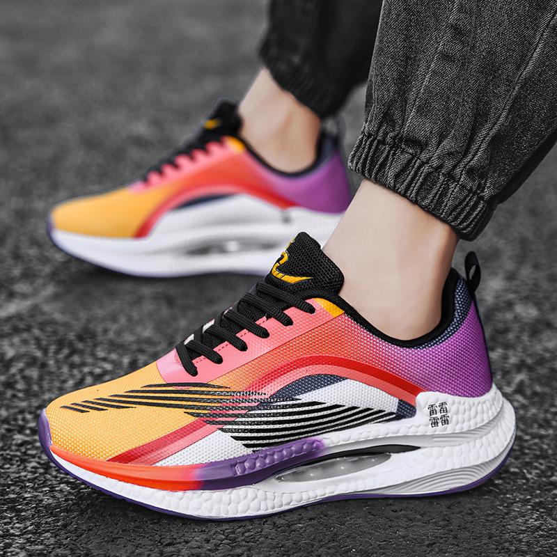 Running shoes women's shock-absorbing soft sole comfortable and lightweight sports shoes gym special lightweight indoor silent running shoes skip