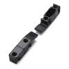 10Pcs Quick Fitting Furniture Panel Board Connector Plastic Corner Brace Connection Hinge Furniture Panel Joint Bracket