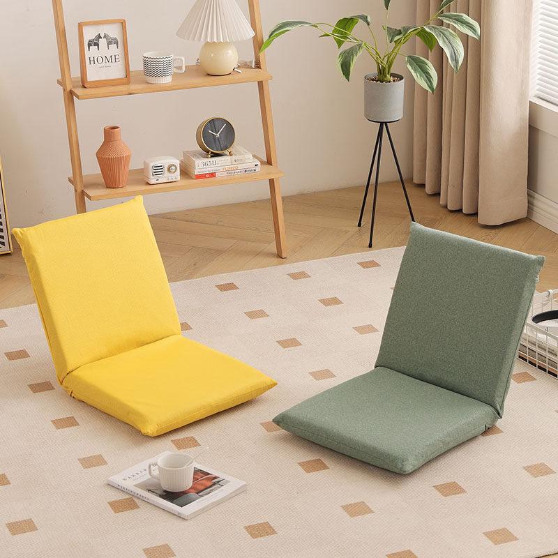 Foldable Lazy Sofa – Tatami Floor Cushion, Lie Down & Sleep, Bay Window Backrest Chair, Multi-Purpose Home Lounge