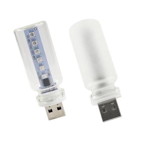 USB Car Light Lamp Touch Dimmable Retro Automotive Ambient LED Lamp