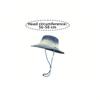 Water-washed Tie-dye Vintage Washed Denim Hat Wide Brim Drawstring Adjustable Western Cowboy Hats Windproof Sunscreen