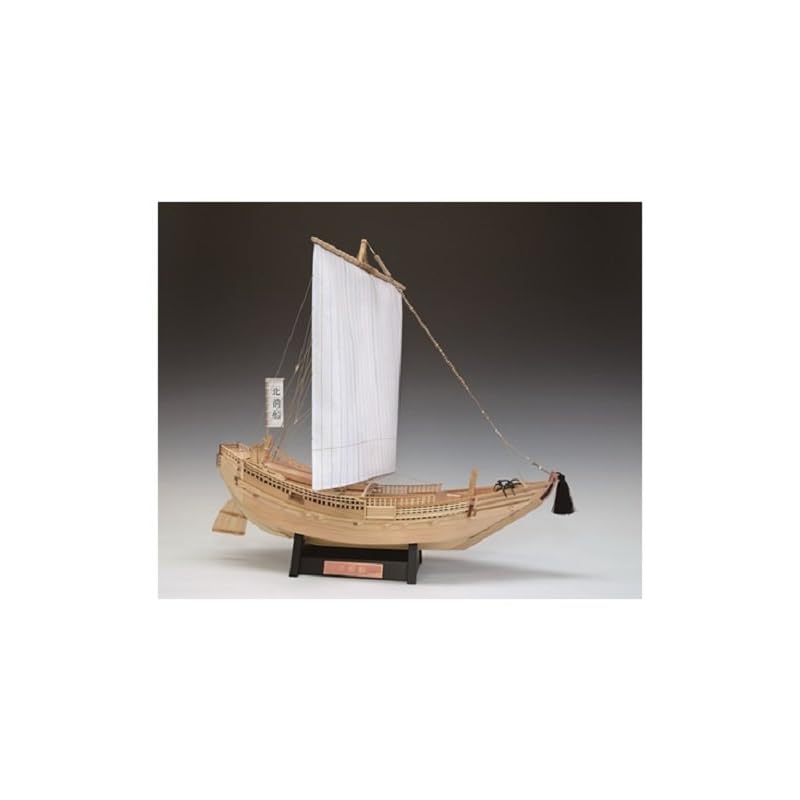 

woody joe 1/72 Kitamaebune wooden sailing ship model assembly kit