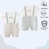 Antibacterial Summer Short-Sleeve Newborn Cotton Bodysuit