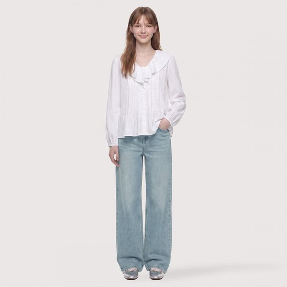 Thursday Island Pintuck Point Blouse T266mbl131w