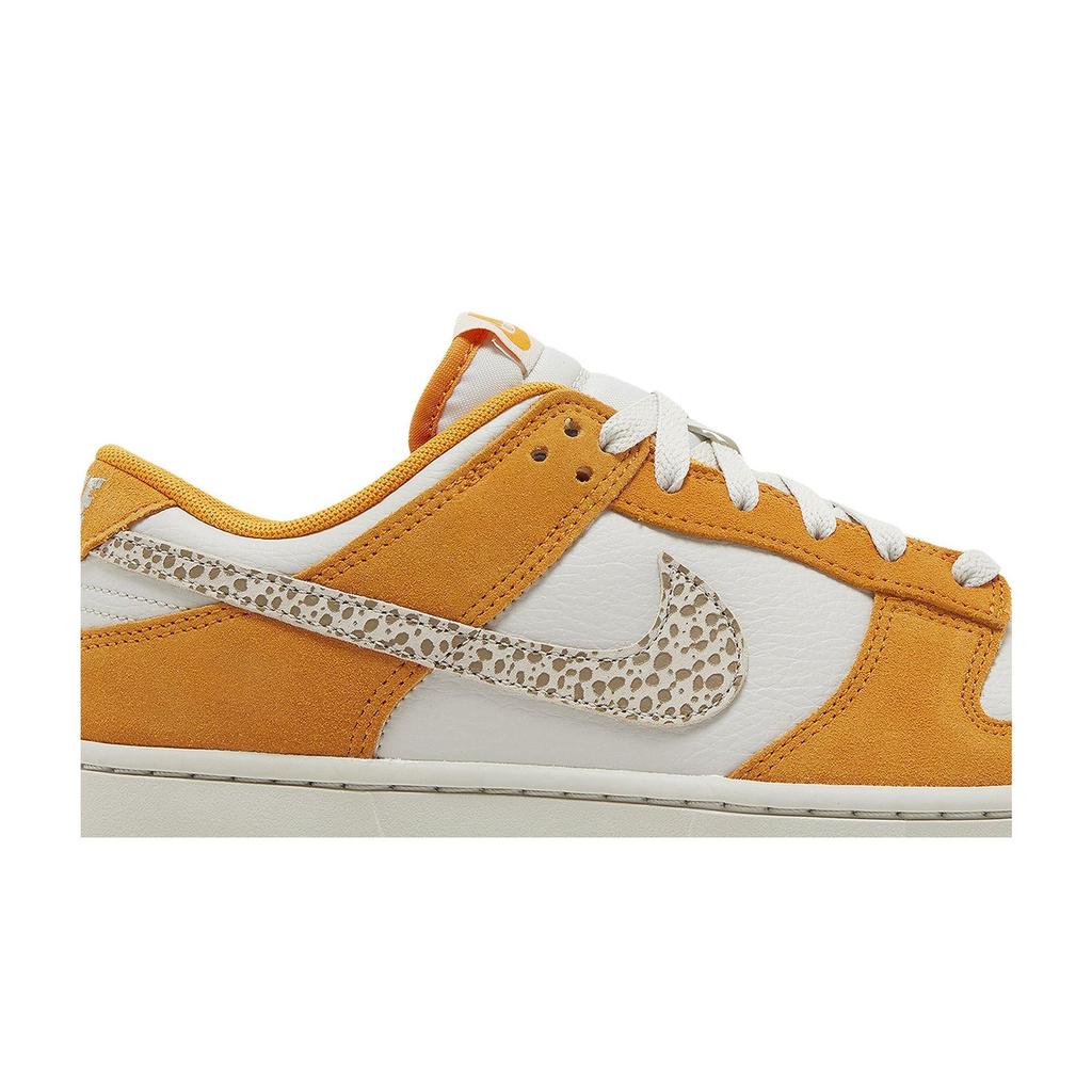 Nike Dunk Low 'Safari Swoosh - Kumquat' (Unisex) Kumquat / Light Bone / Dark Driftwood Skateboard Shoes DR0156 800