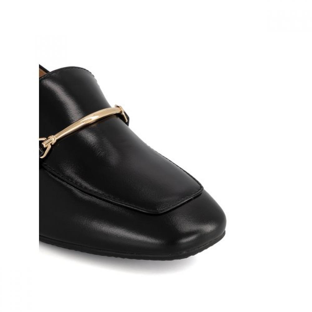 Daks Women 5cm Semi Dress Comfort Loafer Black Drs646ko10