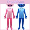 Macacão Cosplay Infantil Estampado com Desenho Animado em Seda Leite Para Meninos e Meninas Estilo Europeu e Americano Primavera/Outono Idades 3-8 Altura 100-150cm