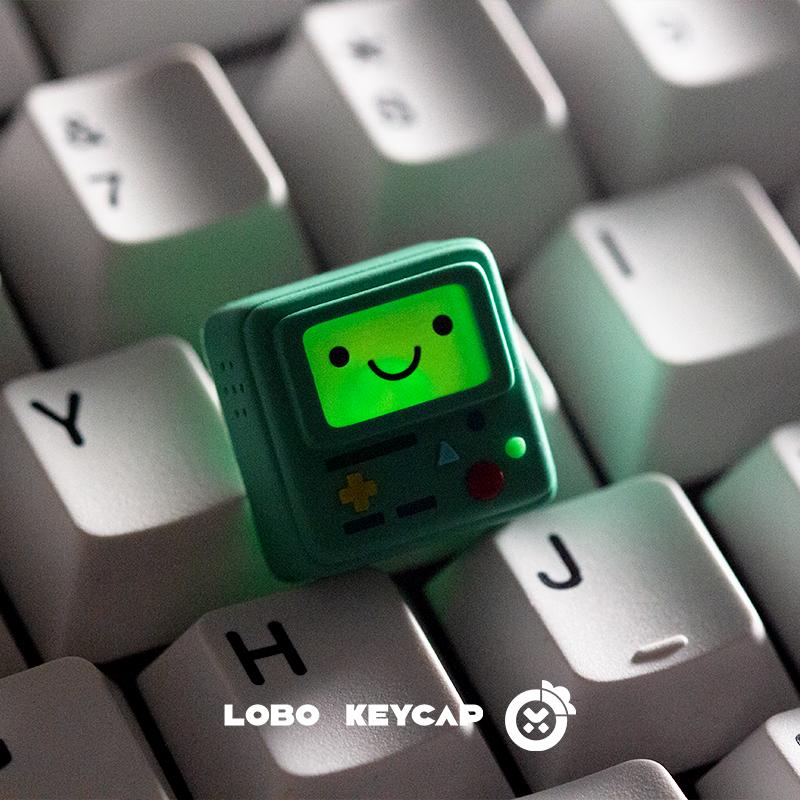 Adventure Game Cartoon Animation Light-Transmitting Design Mechanical Keyboard Esc Resin Material Customization Keycap Fun Gifts