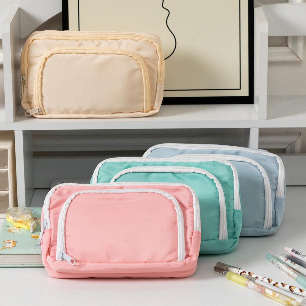 Multi Layer Pencil Case Large Capacity Kawaii Pen Box Cute Pen Holder Pouch for Students Back to School Stationery Supplies