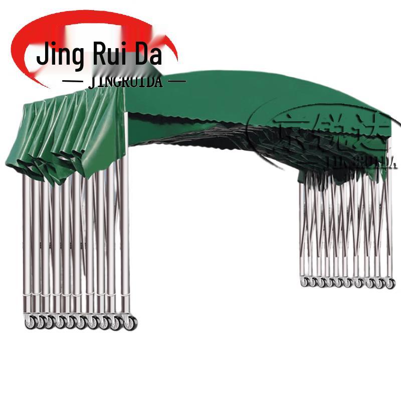 JINGRUIDA Large Retractable Outdoor Canopy