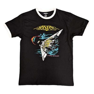 Boston Unisex Adult US Tour Â´87 Ringer T-Shirt