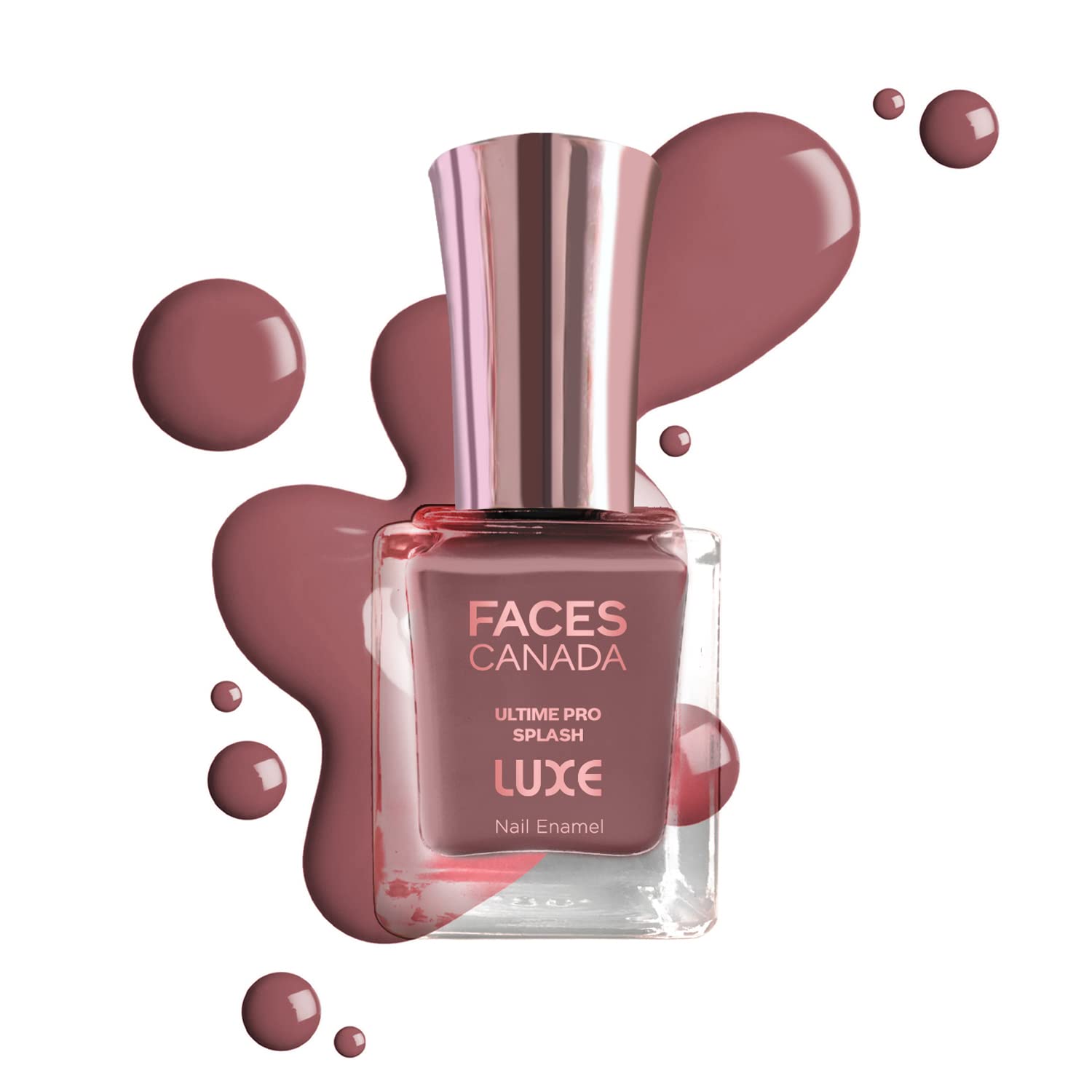 

FACESCANADA Ультим Про Сплэш Люкс Лак для ногтей - Рустик Лав (L11), 12 мл | Глянцевое покрытие | Быстросохнущий | Стойкий | Высокий блеск | Устойчив к сколам