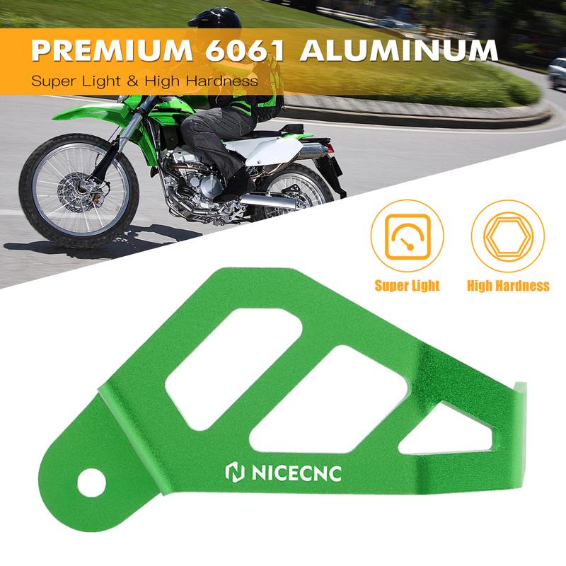 NICECNC For Kawasaki KX125 KX250 KX500 1994-2002 Aluminum Rear Caliper Guard KDX200 KDX200R KLX300R KLX250SF KLX250S KLX250