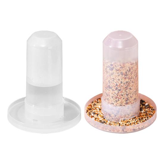 350ml Bird Feeder Convenient Large Capacity Pet Chicken Bird Parrot Food Water Dispenser Pet Supplies