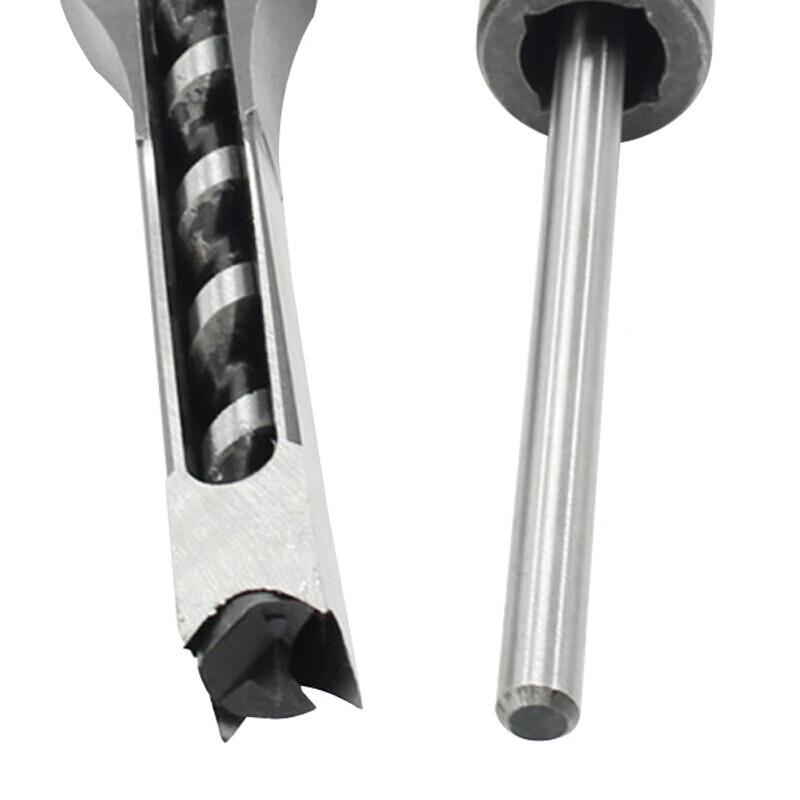 Haistick Woodworking Square Hole Mortise Chisel Drill Bit Set