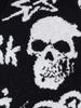 Andre Amerikanische Persönlichkeit Y2K Totenkopf Jacquard Pullover Pullover 2025 Retro Strickwaren