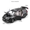 1/24 TOYOTA Sienna MPV Alloy Car Model Diecasts Metal Toy Commercial Car Model Simulation Sound Light Collection Childrens Gifts
