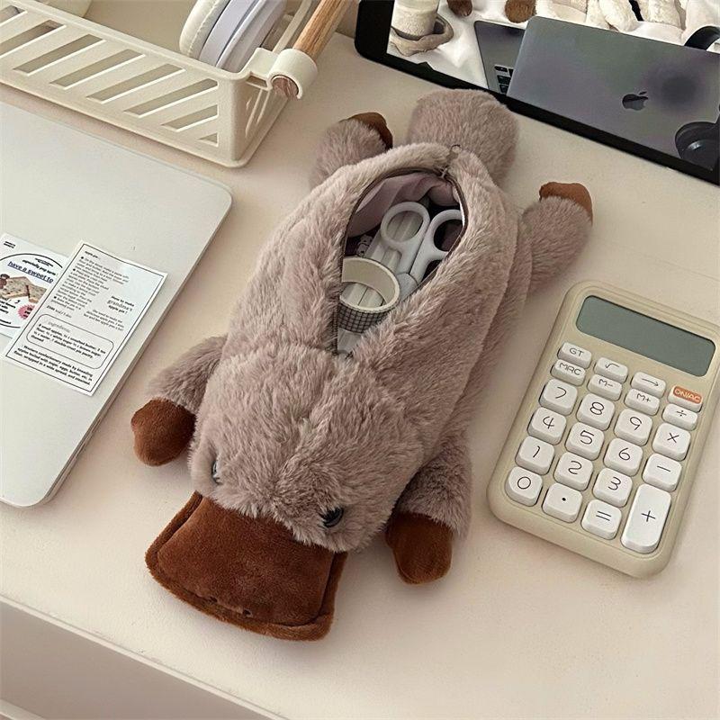 Плюшевый пенал большой емкости серии Snoopy Charlie - Милый пенал для школьников