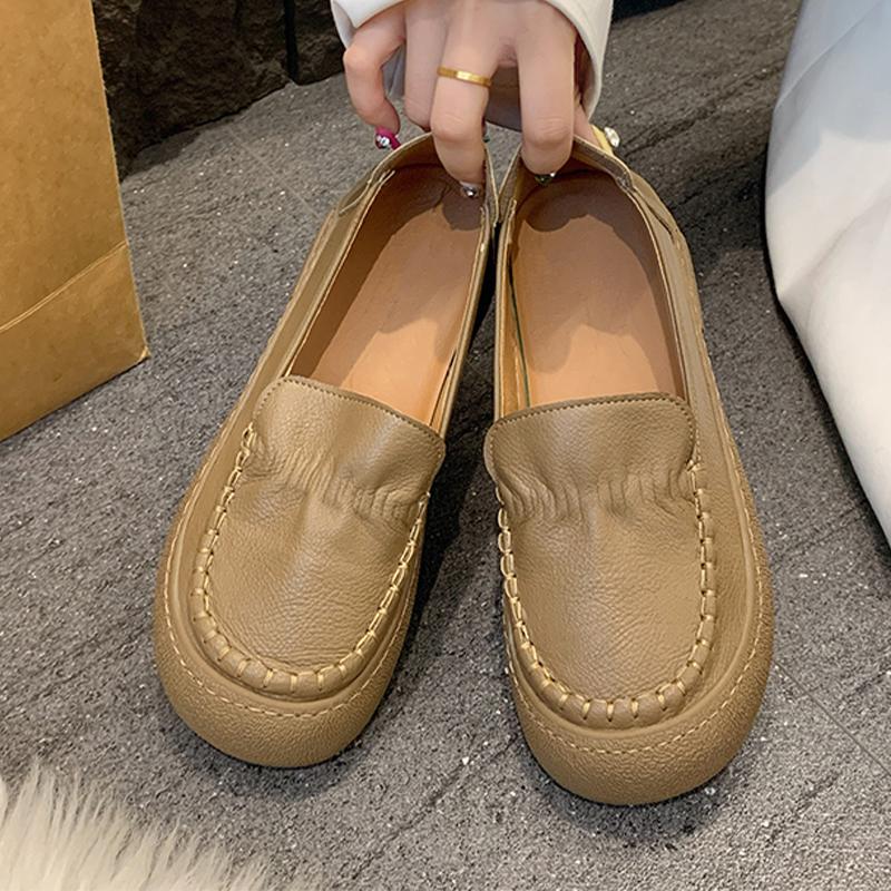 Fashion Flats Women Loafers Shoes Casual Cozy Sport Shoes Fashion New Autumn Sneakers 2025 Brand Dress Walking Soft Zapatillas De Mujer