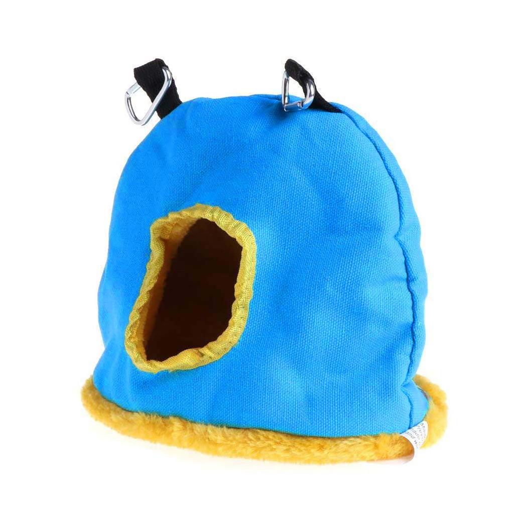 Gorące ciepłe łóżko dla ptaków Dom Hut Wisząca klatka Pluszowe ptaki dla papugi chomika