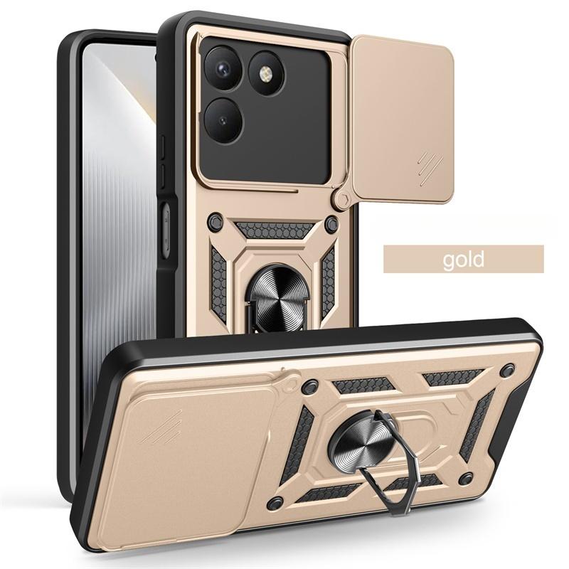 Shockproof Armor Funda For Tecno Pova 7 4G Car Magnetic Holder Ring Case For Tecno Pova 7 Pro Pova7 Ultra 5G Lens Protect Cover