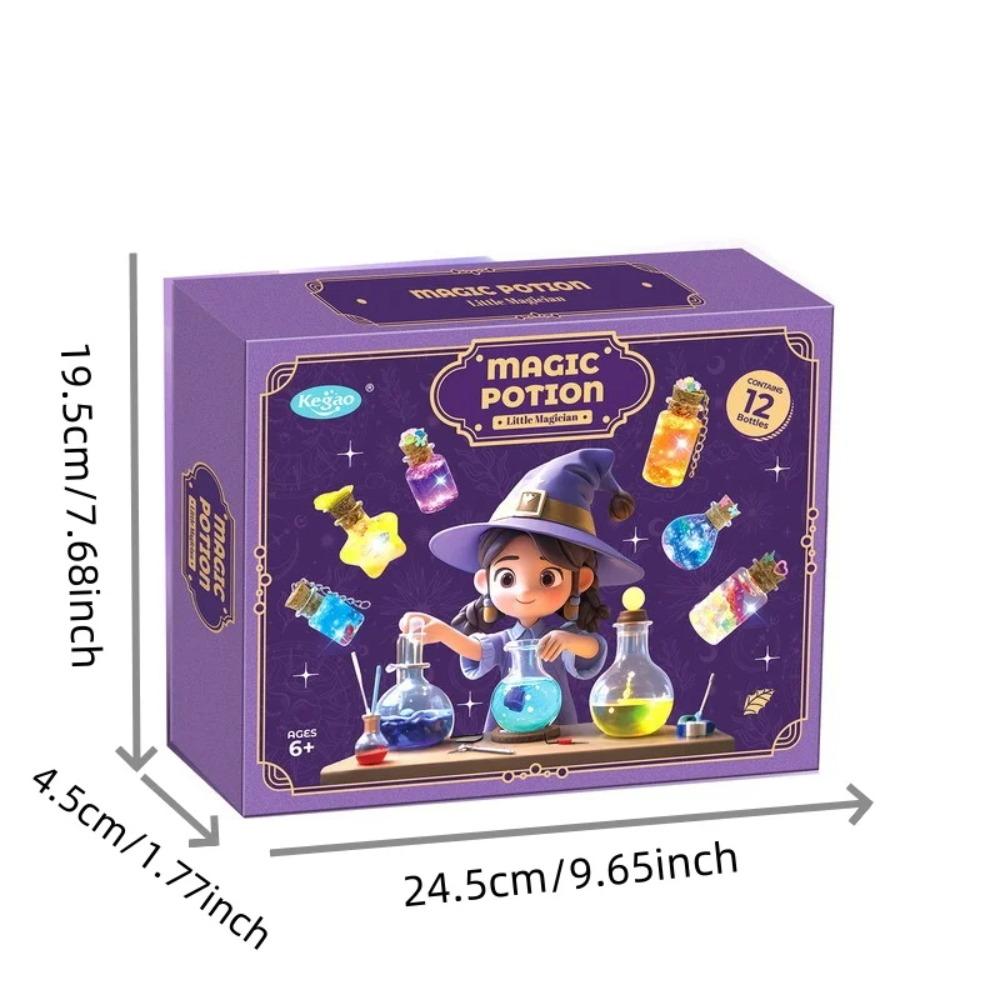 Lektvar Malého kouzelníka, Dětské kutilské kouzelnické hračky, Kreativní experimenty Kutilská ozdoba Hračky Dárek na Vánoce/Narozeniny/Halloween