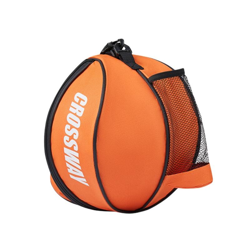 

1PC Shoulder Strap 2 Side Mesh Pockets Basketball Bag Sports Ball Bag Soccer Shoulder Bag Holder Carrier