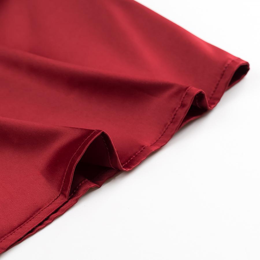 2025 Spring Women's Satin Casual Loose Mid-Length Camisole Dress