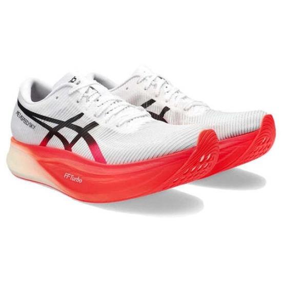 ASICS Metaspeed Sky+ White Sunrise Red 1013A115-100