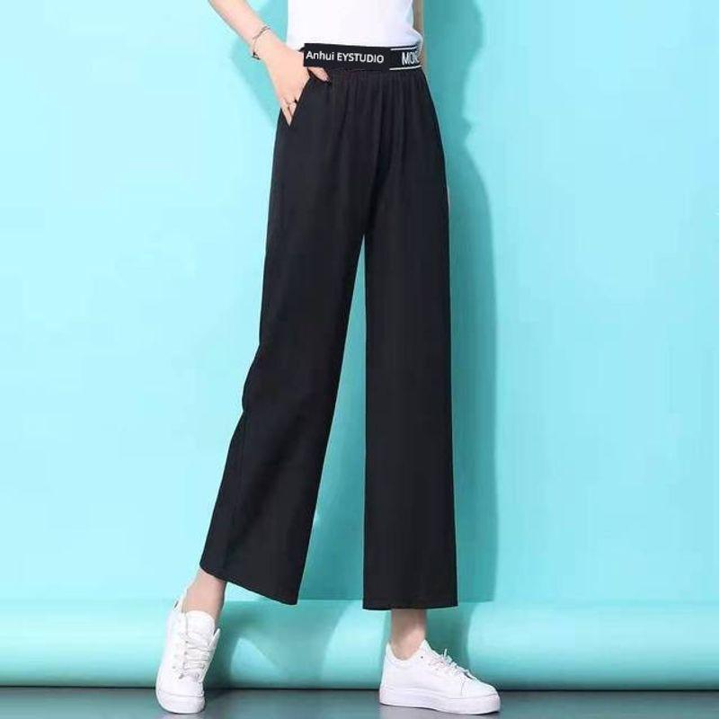 

Джинсовые брюки с высокой посадкой, свободные, с широкими штанинами, повседневные джинсовые брюки с высокой посадкой, свободные black short S