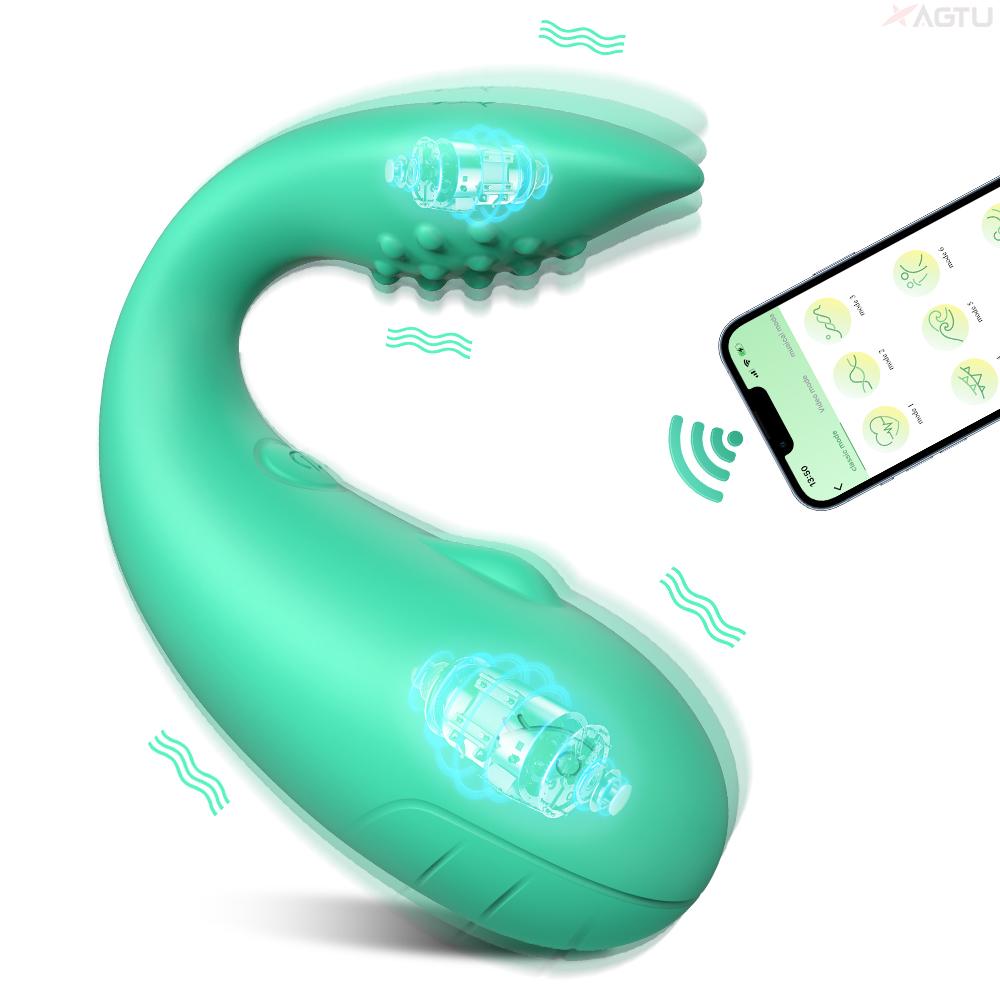 Sex Toy Female G Spot Vibrator for Women Clitoris Stimulator Vibrating Egg Dildo Vibrator Penetration Vagina Anal Vibration Toy