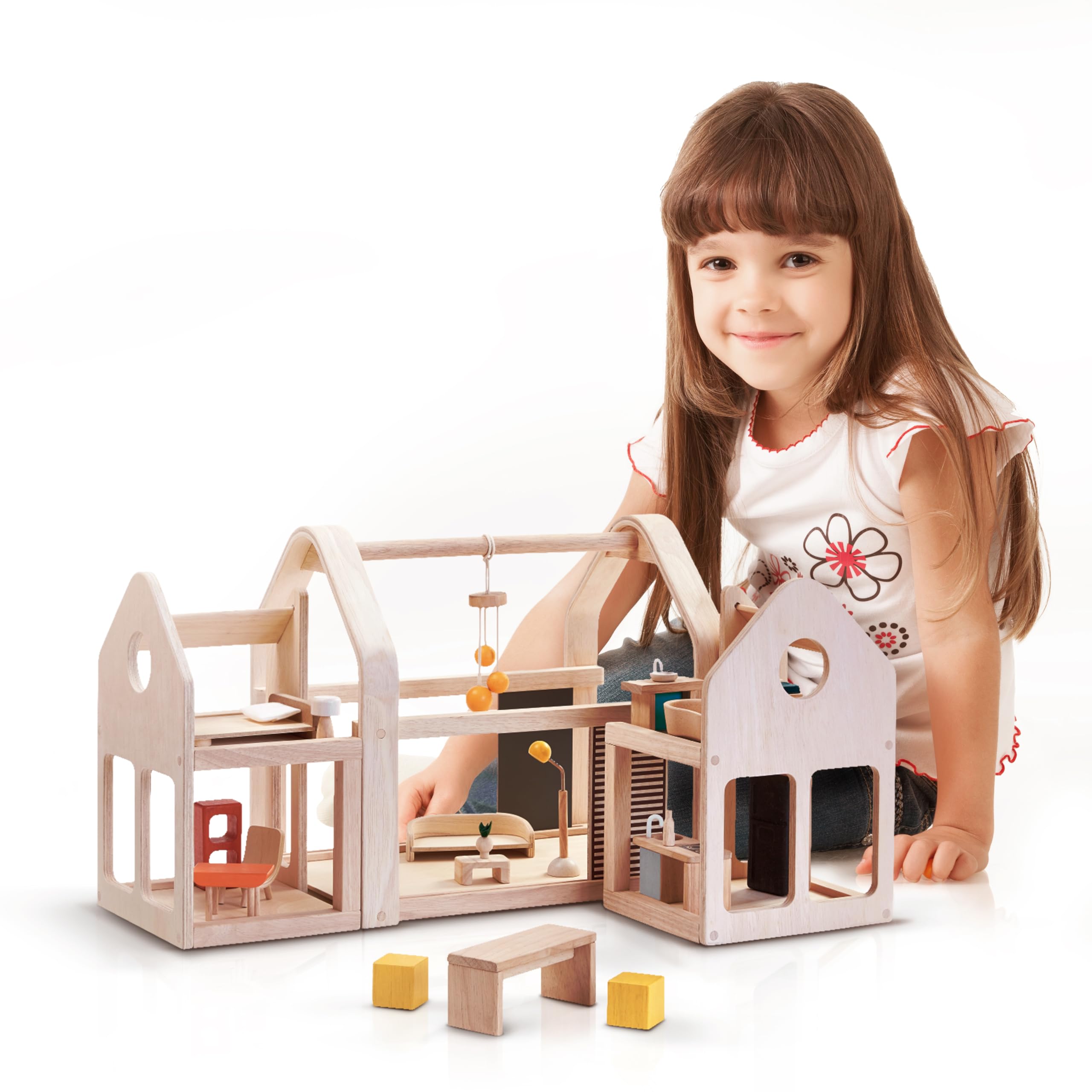 

PLANTOYS JAPAN Slide & Go Dollhouse 7611