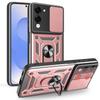 Armor Case For Vivo Y29S 5G Y19S Y04 4G Cover Lens Protection With Ring Magnetic Holder Coque Fundas Capa