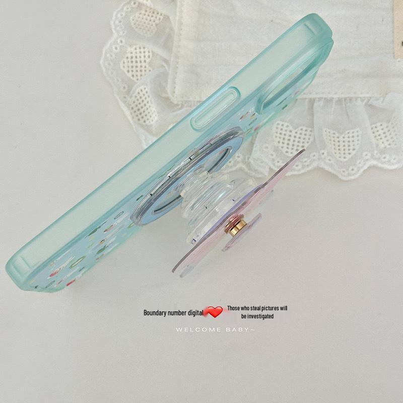 New Year Little Horse Magnetic Phone Stand for MagSafe – Strong Suction, Retractable.