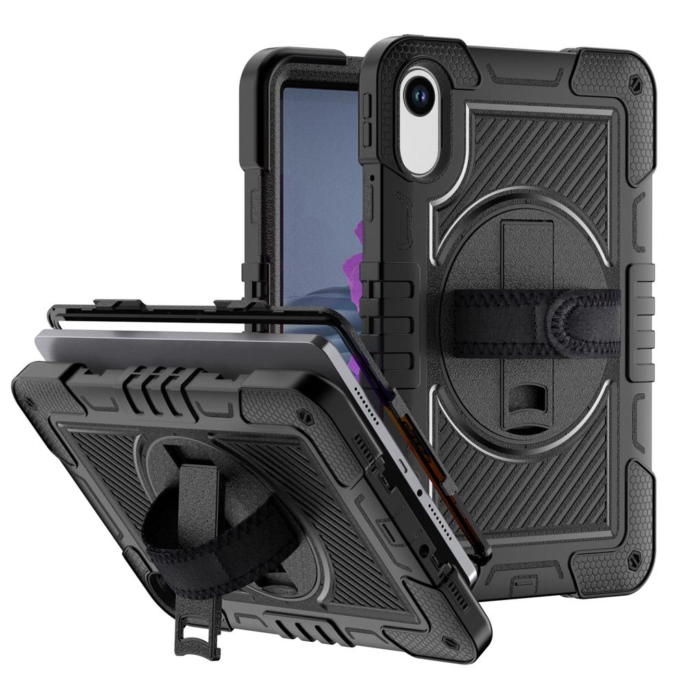 Shockproof Silicone+PC Tablet Cases for Xiaomi Pad 6/7/6 Pro/7 Pro & Redmi Pad 2/SE 8.7-inch Case Cover with Rotate Stand Shell