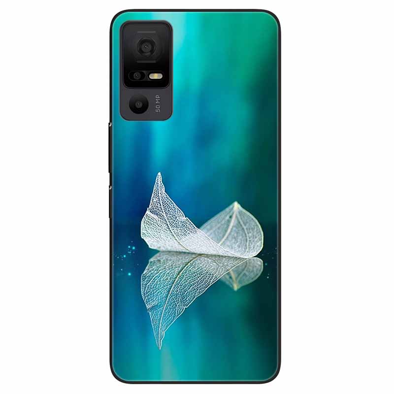 Phone Case for TCL 40 NXTpaper 5G Covers Black Bumper Silicone Soft Shell for TCL 40 NxtPaper 5G TPU Coques Lovely Marble Fundas