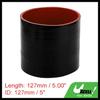 UXCELL 60/63/65/68/70/76/80/83/90/102/127/152mm ID Longueur 127mm Angle 0 Degrés 4 Plis Renforcé Haute Température Voiture Silicone Durite de Refroidissement