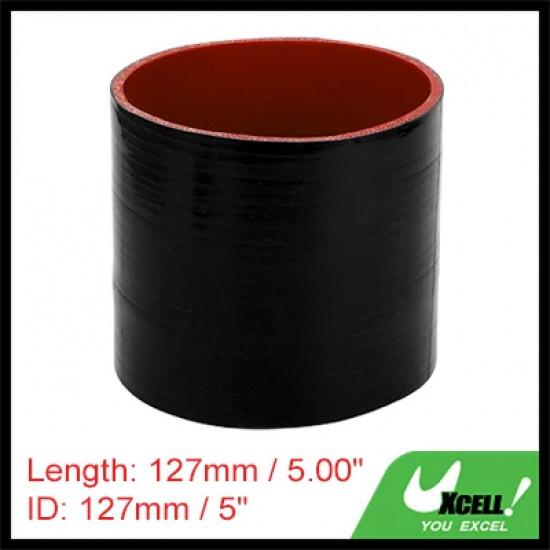 UXCELL 60/63/65/68/70/76/80/83/90/102/127/152mm ID Longueur 127mm Angle 0 Degrés 4 Plis Renforcé Haute Température Voiture Silicone Durite de Refroidissement