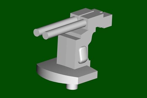 Trumpeter 1/700 German Navy Battleship Gneisenau Plastic Model 06736 Molded Color