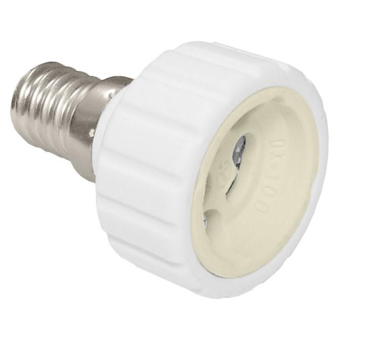 E14 To GU10 Transition Socket