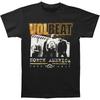 Men's Volbeat Band Photo 2017 Tour T-shirt Small Black