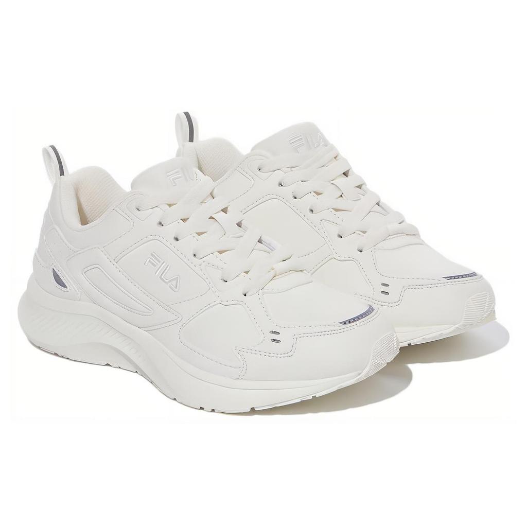 Fila Abrasion Resistant, Breathable, Lightweight Low Top Running Shoes Unisex White 1RM02557F-926